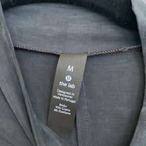 Black cupro/ elastine lululemon dress